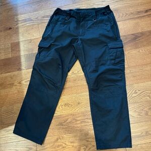 Men's Black Cargo Pants